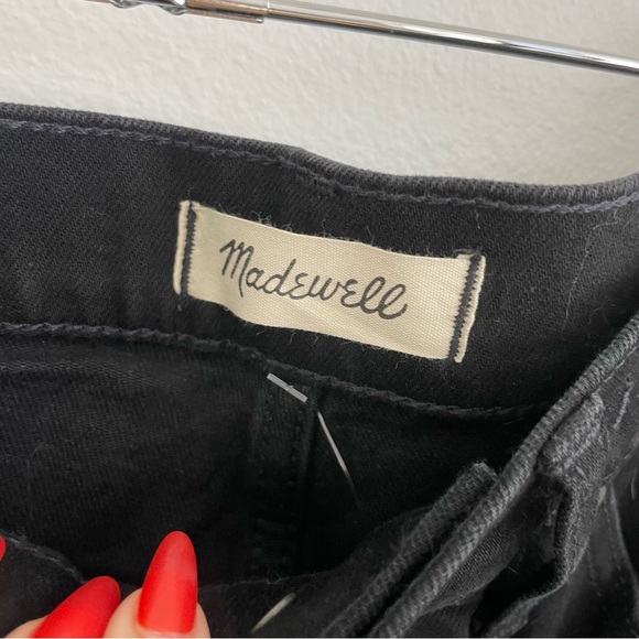 Madewell The Perfect Vintage Flare Black Jeans - Picture 3 of 10